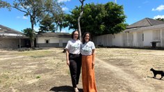 Professoras Elaine Pimentel (FDA/Ufal) e Tainá Gonçalves (Famed/Ufal)