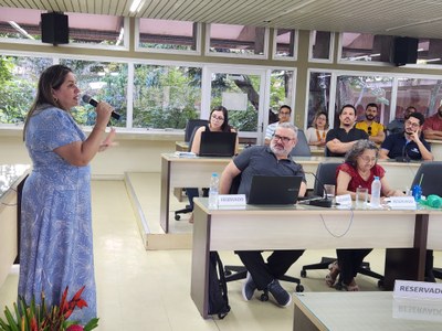 Rosaline Mota em sua defesa do memorial