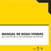 Proexc cria manual de boas-vindas para coordenadores de extensão setorial