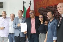 Valtuir Felix , para a Foufal no Campus A. C. Simões