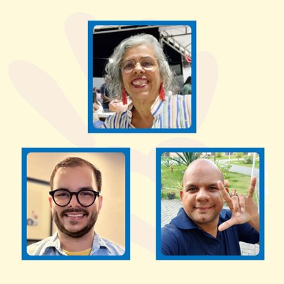 Professores Adeilson Silva Alves, Magda Souto e Magno Prates