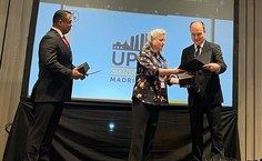Membros do comitê organizador para o Congresso Panamericano realizado em Madri