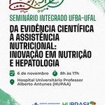 Hospital Universitário sedia seminário sobre Nutrição e Hepatologia, inscreva-se gratuitamente