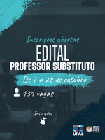 Ufal realiza processo seletivo para contratação de professor substituto
