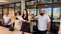 Ufal recebe três novos docentes para o Campus A.C. Simões em solenidade de posse