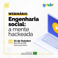 Servidor: Webinário sobre Segurança Digital recebe inscrições até hoje (20)