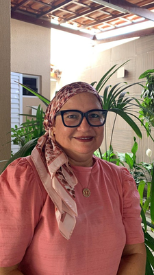 Nadja Maria de Albuquerque, 57 anos, é paciente oncológica do HU e destaca que o atendimento no hospital é com muita responsabilidade e humanização, com uma escuta ativa sempre em prol do paciente