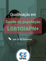 Ufal abre inscrições para qualificação em saúde da população LGBTQIAPN+