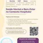 Aberto prazo para submissão de artigos científicos para a revista GEP News