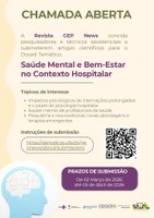 Aberto prazo para submissão de artigos científicos para a revista GEP News