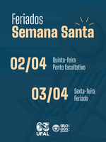 Gestão orienta setores sobre feriado e ponto facultativo na Semana Santa