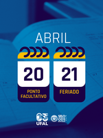 Semana tem feriado e ponto facultativo nos quatro campi da Ufal