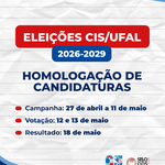 Ufal homologa candidaturas para a Comissão Interna de Supervisão do Pcctae