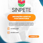 Atenção comunidade: Sinpete Nacional 2026 abre inscrições para monitores