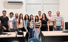 Parte da equipe dos pesquisadores do Laboratório Dinac da Ufal