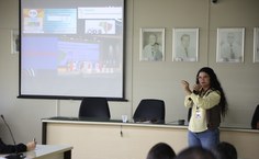 Juliene Barros discorreu sobre a conquista do Selo ODS Educação pela Ufal