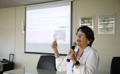 Simoneide Araújo mostrou as atribuições da Ascom