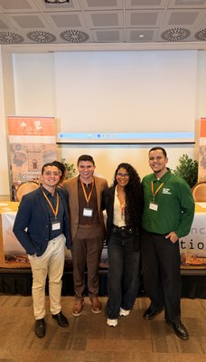 Pesquisadores participam de conferência internacional na Itália e ampliam parcerias acadêmicas