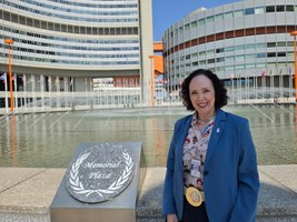 Professora Elaine Pimentel representa a Ufal em evento na sede da ONU