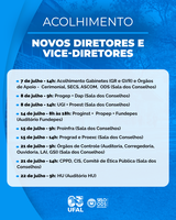 Ufal promove programação de acolhimento para novos diretores e vice-diretores