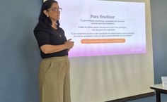 Palestra "Cuidar de quem cuida" na FAU