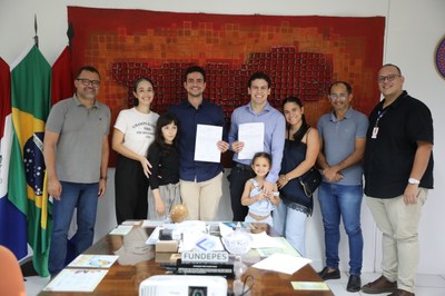 Novos docentes comemoram a nova etapa de vida profissional