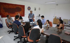 Diretor do DAP, Clébson Farias fez a leitura do Termo de Posse