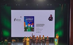 Fillipi Nascimento na premiação (Foto: Gazeta de AL)