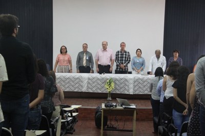 Solenidade de acolhimento dos novos residentes do HU