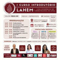 Liga Acadêmica de Hematologia da Ufal promove Curso Introdutório