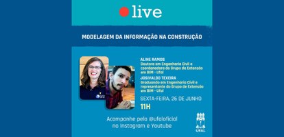 Ufal e Sociedade entrevista a professora Aline Ramos e o estudante Josivaldo Teixeira