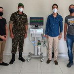 Ex-aluno da Ufal lidera equipe em projeto de respirador mecânico de baixo custo