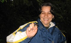 Katyuscia Vieira em campo (Foto: acervo pessoal/reprodução)