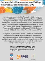 Pesquisa do Cedu vai avaliar saúde mental de alunos e docentes da Ufal