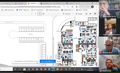 Planta do projeto foi apresentada na reunião