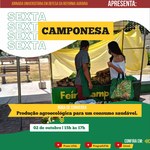 Consumo saudável e agroecológico são temas do Sextas Camponesas