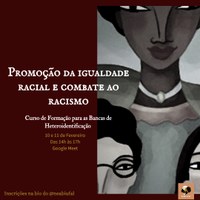 Neabi promove curso para promoção da igualdade racial e combate ao racismo