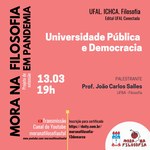 Reitor da UFBA é o convidado da próxima edição do Mora na Filosofia
