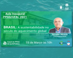 Mestrado do Instituto de Geografia tem aula inaugural na segunda-feira (15), às 10h