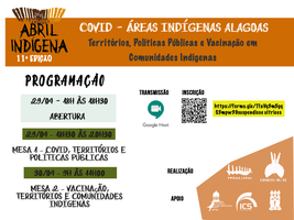 11ª edição do Abril indígena vai debater vacinação, territórios e políticas públicas