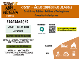 11ª edição do Abril indígena vai debater vacinação, territórios e políticas públicas