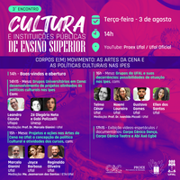 Ufal promove 3º Encontro Cultura e Instituições Públicas de Ensino Superior