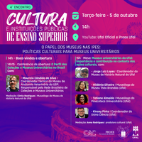 Museus universitários são o foco do 4º Encontro Cultura e Ipes