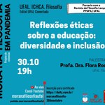 Educação, diversidade e inclusão estão na pauta do Mora na Filosofia de sábado