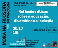 Educação, diversidade e inclusão estão na pauta do Mora na Filosofia de sábado