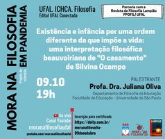 Mora na Filosofia debate infância e casamento na ótica de Simone de Beauvoir