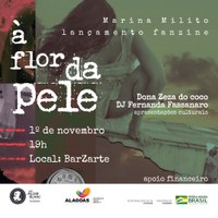 Marina Milito, doutora em Arquitetura pela Ufal, lança fanzine À Flor da Pele