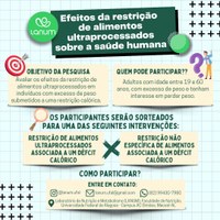 Pesquisa da Nutrição seleciona voluntários para estudo sobre perda de peso
