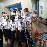 Banco de Leite Humano recebe doações de Grupo de escoteiros