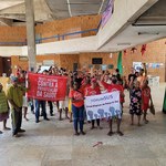 Moradores da Ocupação Tereza de Benguela visitam o Campus A. C. Simões
